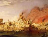 Martens Ditlev Fire in Hamburg on 5 May 1842  - Hermitage